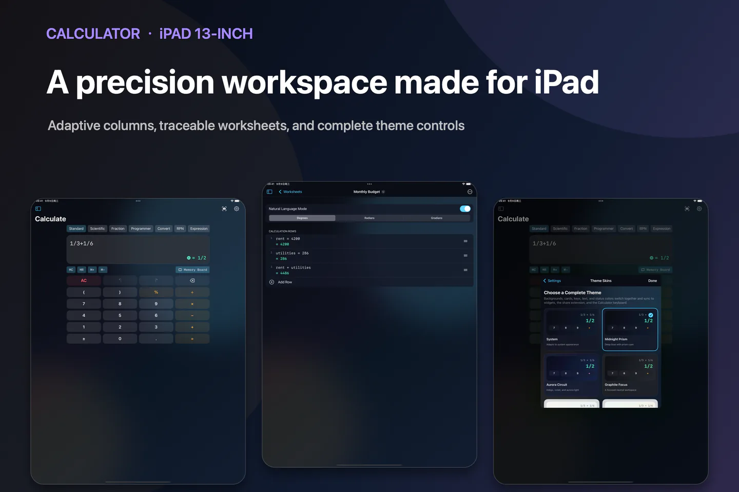 iPad overview